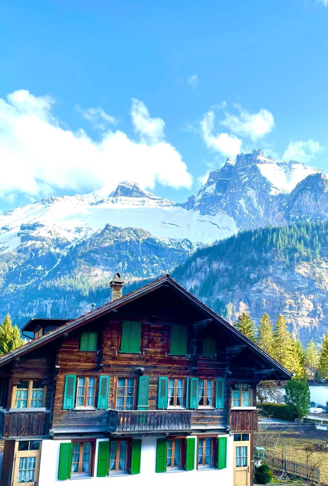 Charming, Well-Equipped Alpine Apartment Kandersteg Exterior photo